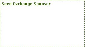 Text Box: Seed Exchange Sponsor